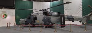 "Wildcat" im Hangar der HMS "Queen Elisabeth" Foto. Schlüter