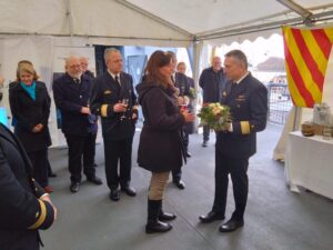 Cocktailempfang auf Tender Rhein, Foto: hsc