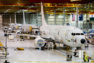 Endmontage der P-8A bei Boeing in Seattle, Foto: Boeing