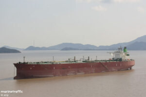 Crude oil tanker "Ceres I" at anchor. Photo: marinetraffic, smp