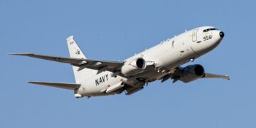 P-8A Poseidon mit geoffnetem Waffenschacht, Foto: Boeing