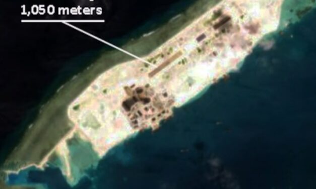 Vietnam: Strategic airfield on an atoll of the Spratly Islands