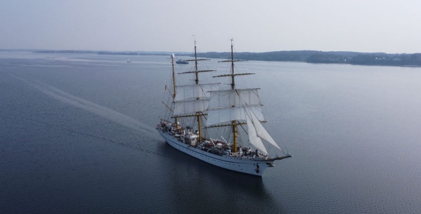 "Gorch Fock" under sail in 2022. Photo: Sascha Gniosdorz, CC BY 4.0