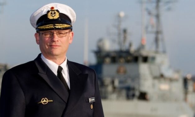 Change of command in Kiel