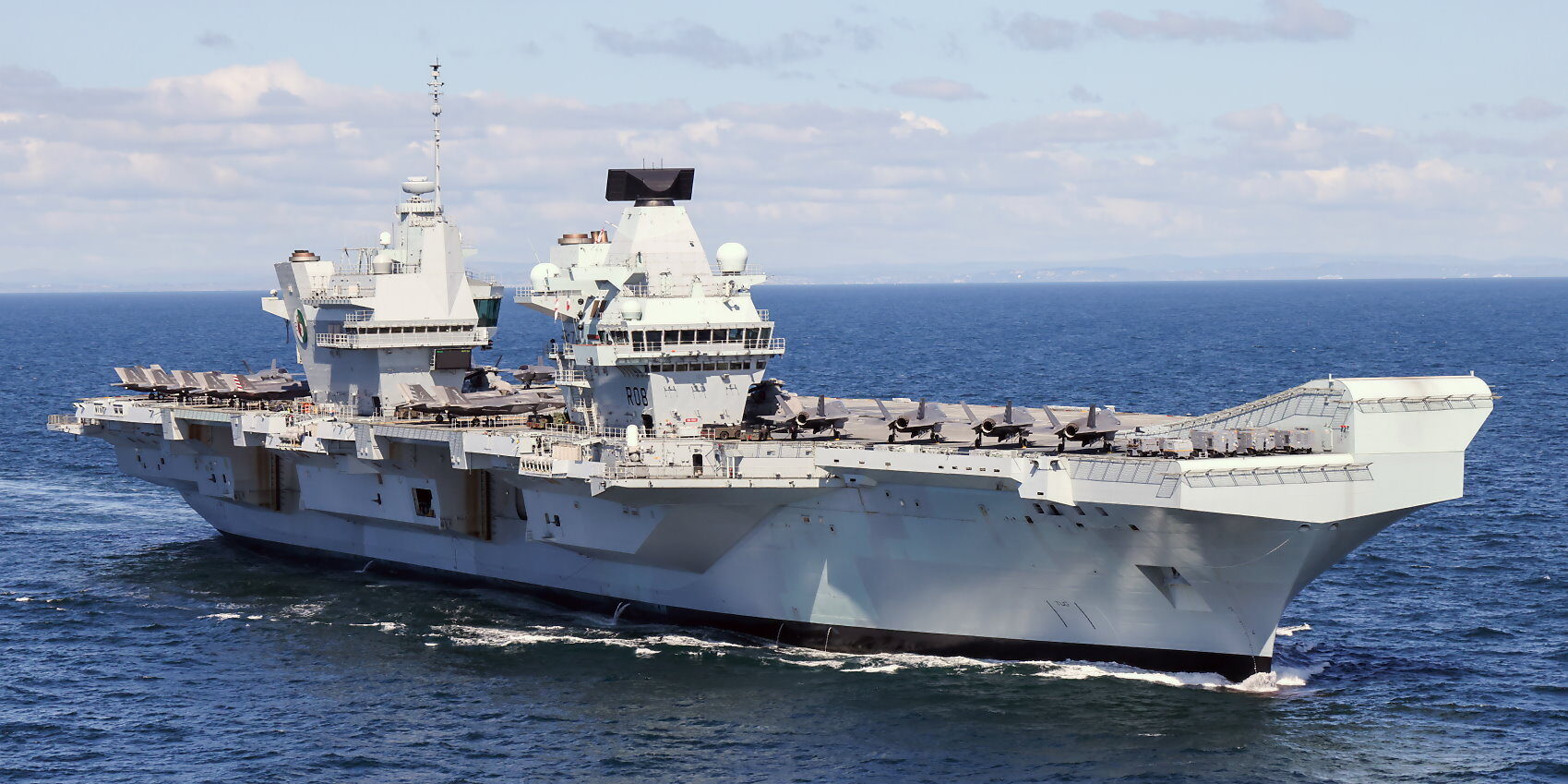 HMS Queen Elizabeth. Foto: RN/Crown Copyright