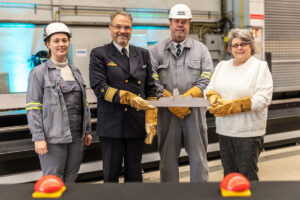 f.l. Maxine-Fiona Massel, Andreas Czerwinski, Mervyn Marcussen, Annette Lehnigk-Emden, Photo: NVL/F. Matthies