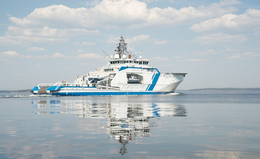 Patrouillenboot der finnsichen Küstenwache. Foto: Raja fin