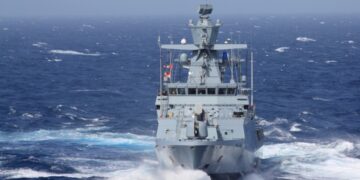 The corvette Ludwigshafen am Rhein, Photo: Bundeswehr