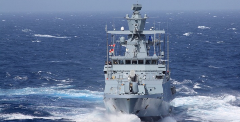 The corvette Ludwigshafen am Rhein, Photo: Bundeswehr