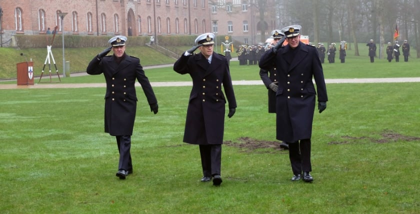 Führungswechsel Marineschule Mürwik, Foto: Holger Schlüter