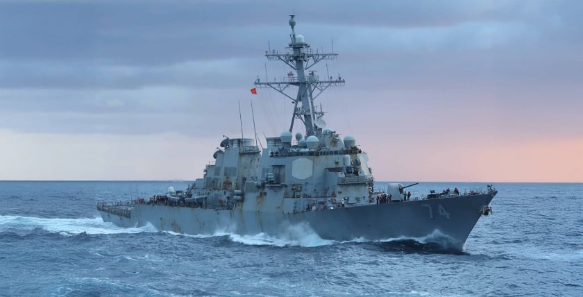 Last year, the Navy decided to keep the Arleigh Burke in service until 2031, Photo: US Navy