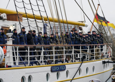 Segelschulschiff Gorch Fock auf Ausbildungsreise , Foto: Marcel Kröncke