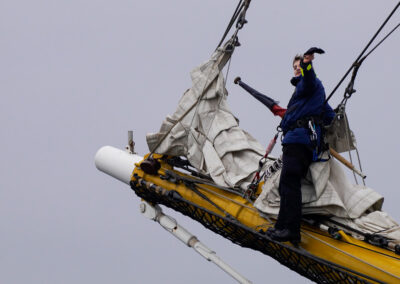 Segelschulschiff Gorch Fock auf Ausbildungsreise , Foto: Marcel Kröncke