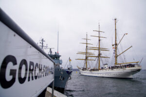 Die Gorch Fock läuft zur 182. Auslandsausbildungsreise aus, Foto: Marcel Kröncke