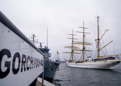 Die Gorch Fock läuft zur 182. Auslandsausbildungsreise aus, Foto: Marcel Kröncke