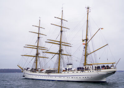 Die Gorch Fock läuft zur 182. Auslandsausbildungsreise aus, Foto: Marcel Kröncke