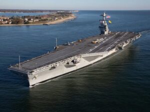 USS „Gerald R. Ford“ (CVN-78) seit 2017 im Dienst. Foto: US-Navy