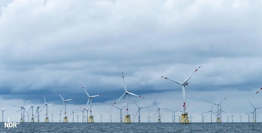 Offshore-Windpark in der Nordsee. Foto: NDR