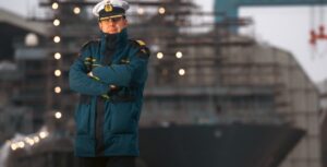Frigate captain Karsten Uwe Schlüter has been commander of the Berlin since September 2023, photo: Bw/Michael May