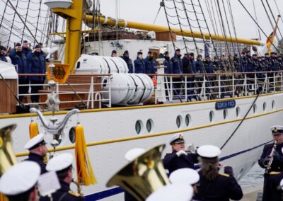 Segelschulschiff Gorch Fock auf Ausbildungsreise , Foto: Marcel Kröncke