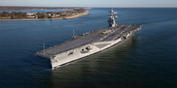 USS „Gerald R. Ford“ im Jahr 2017– modernster U.S. Flugzeugträger der Ford-Klasse. Foto: U.S. Navy