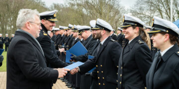 Abschlussmusterung an der MSM - Die Crew 10/2024 wird feierlich verabschiedet, Foto: Bundeswehr