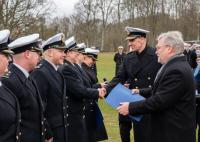 Final muster at the MSM - Crew 10/2024 is given a ceremonial farewell, photo: Bundeswehr