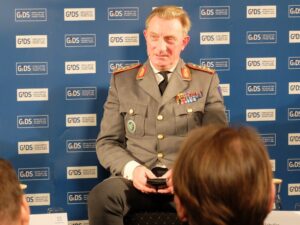 Lieutenant General von Sandrart, photo: hsc