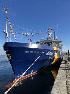 Mission ship "Rügen". Photo: Stralsund Main Customs Office