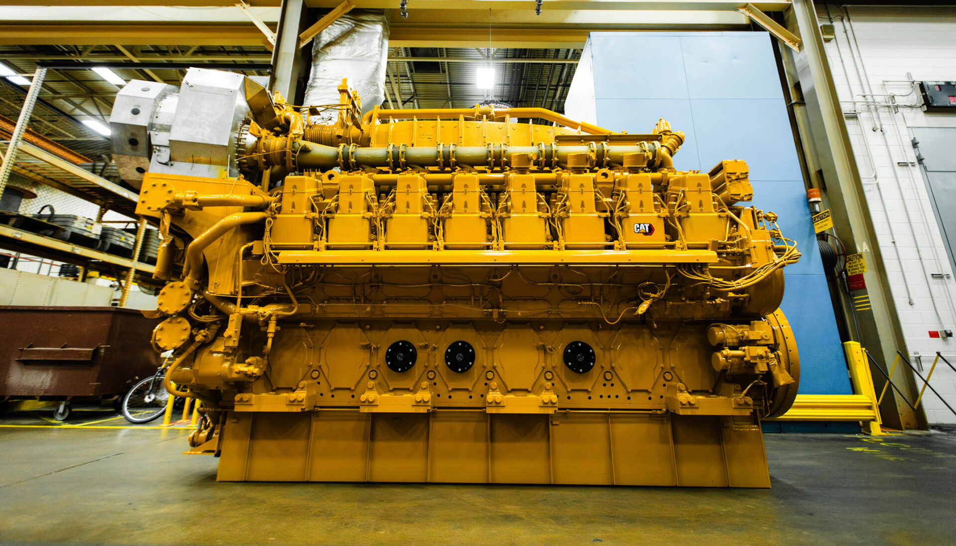 Caterpillar engines are considered indestructible, Photo: Caterpillar