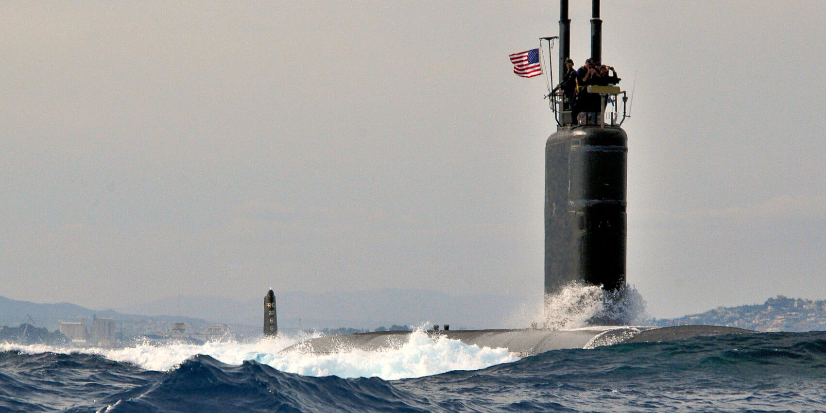 Los Angeles-class attack submarine USS Alexandria (SSN 757). Photo: U.S. Navy/Paul Farley