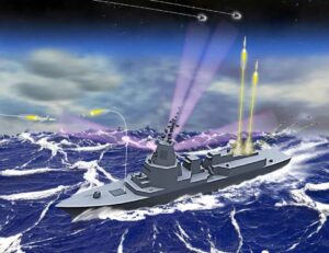 A concept image of the ship presented in June 2023, graphic: JMSDF