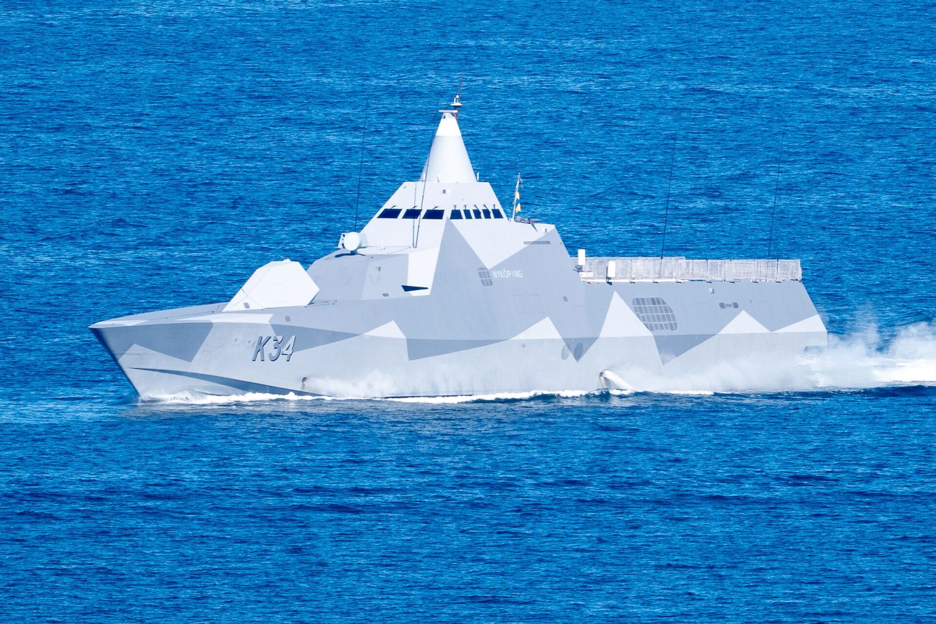 HSWMS Nyköbing der Schwedischen Marine Foto. Michael Nitz