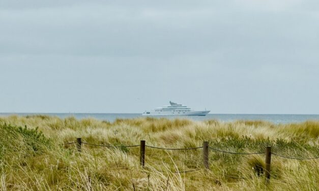 Rising Sun for breakfast on Heligoland