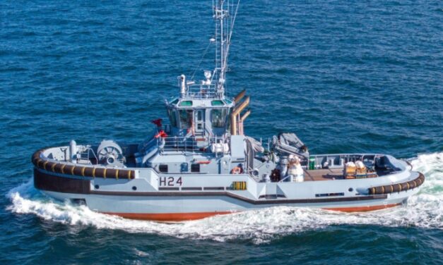 Damen delivers a new ASD tug to the Lithuanian Navy