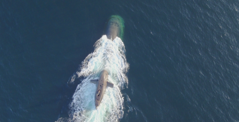 Submarines are always good for a surprise, photo: Bw/Michael Mey