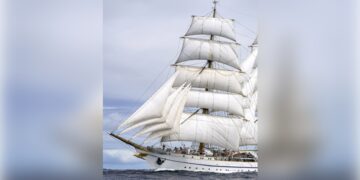 When it was commissioned in 1958, the Gorch Fock became the flagship of the navy, Photo: Nico Theska