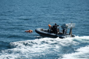 Seenotrettungsübung Magdeburg, Foto:hsc