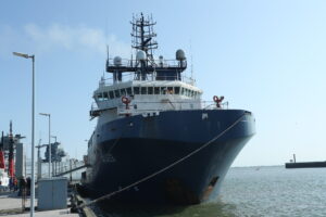 Departure of the Rügen from Wilhelmshaven Photo: BW/ Tönnies