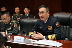 2023 wurde mit Admiral Dong Jun erstmals ein Angehöriger der PLAN zum Verteidigungsminister ernannt, Foto: Asean