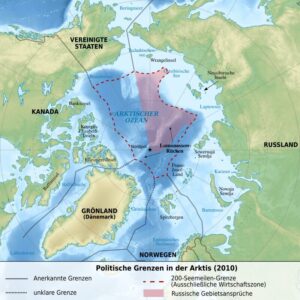 Nordwestpassage und Nördlicher Seeweg gewinnen an Bedeutung, Grafik: Shutterstock