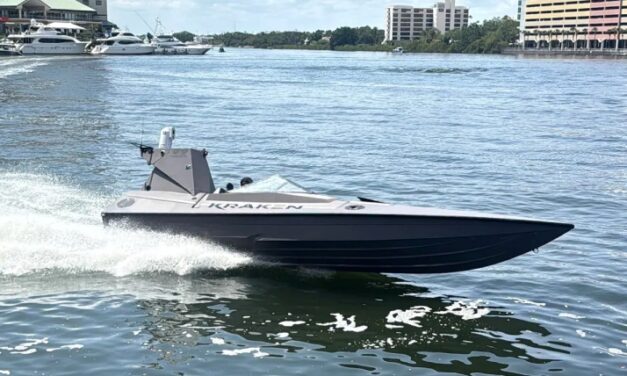 Varied support: K3 Scout unmanned surface vehicle