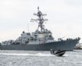USS Paul Ignatius (DDG 117) verliess die Ostsee vorzeitig, mit ihm der Commander 6th Fleet, der nicht bei KISS weilen kannte. Grund: Der Nahost Konflikt Foto: Bw / Kolodin