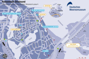 Map of DMM locations. Graphic: German Maritime Museum (DMM)