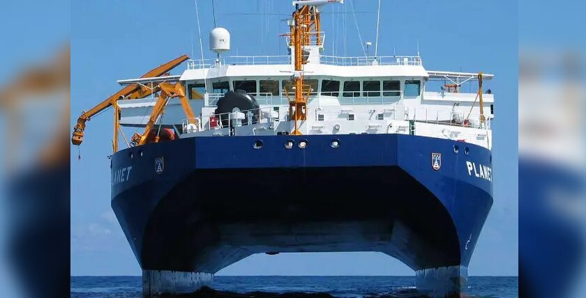 Research vessel PLANET, Photo: Bw/Maik Herrmann