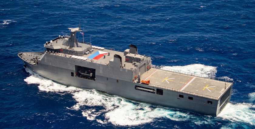 Philippine Davao Del Sur during Rimpac 2018, Photo: US Navy/Arthurgwain L. Marquez