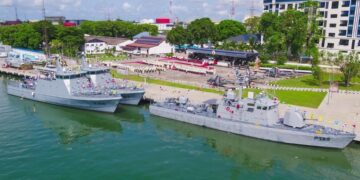 Guard boats "Shere", "Faro" and "Ikogosi", photo: Nigerian Navy