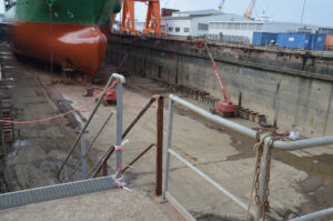 Old ships are to be scrapped in EWD's dry dock in future, photo: Phillipp Steiner