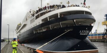 Opening of the 2018 cruise season in Wismar. Picture: NDR / Jan Farclas