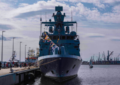Open Ship auf der Fregatte „Nordrhein-Westfalen“. Foto: Daniel Angres